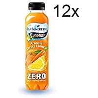Los mejores  - 12x San Benedetto Succoso Zero PET Mixed Fruit Juice Drink Beverage 40cl Sugar Free!